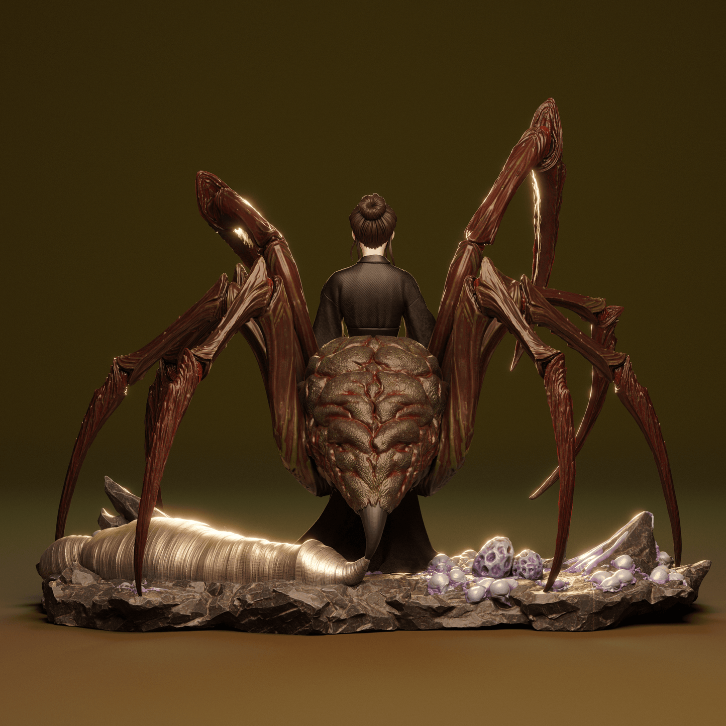 Queen Spider - CA 3D Studios - Dark Forge Arts