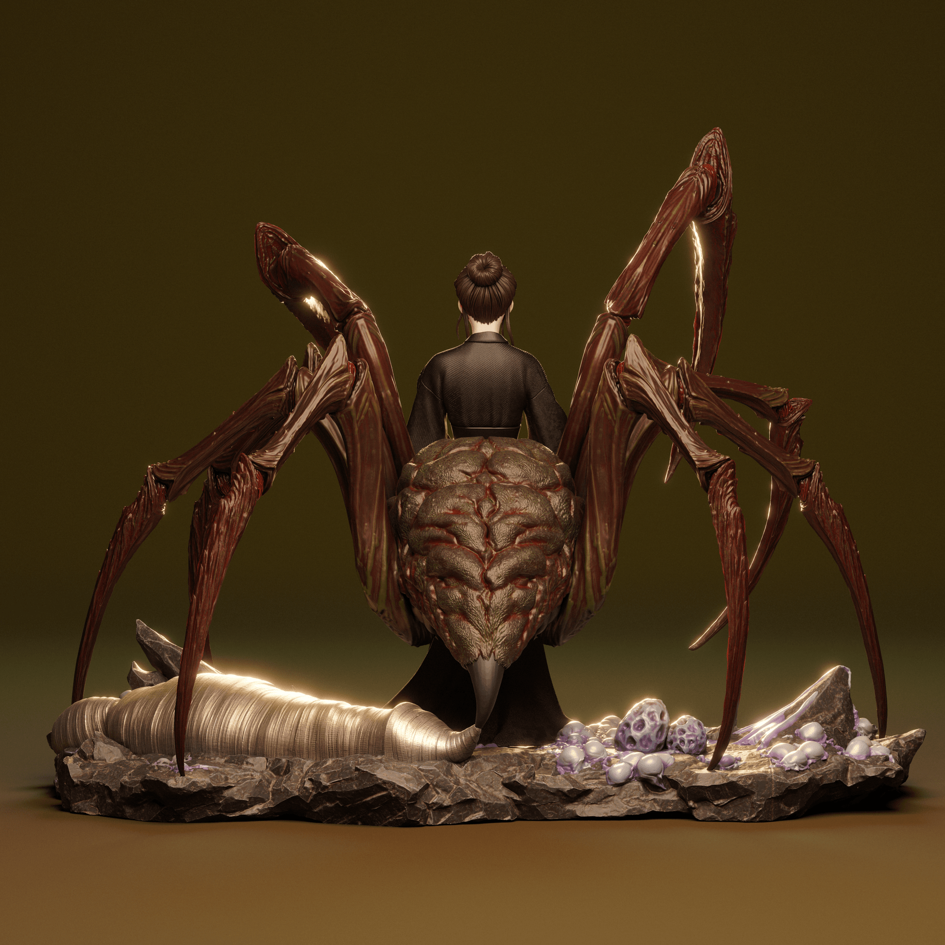 Queen Spider - CA 3D Studios - Dark Forge Arts