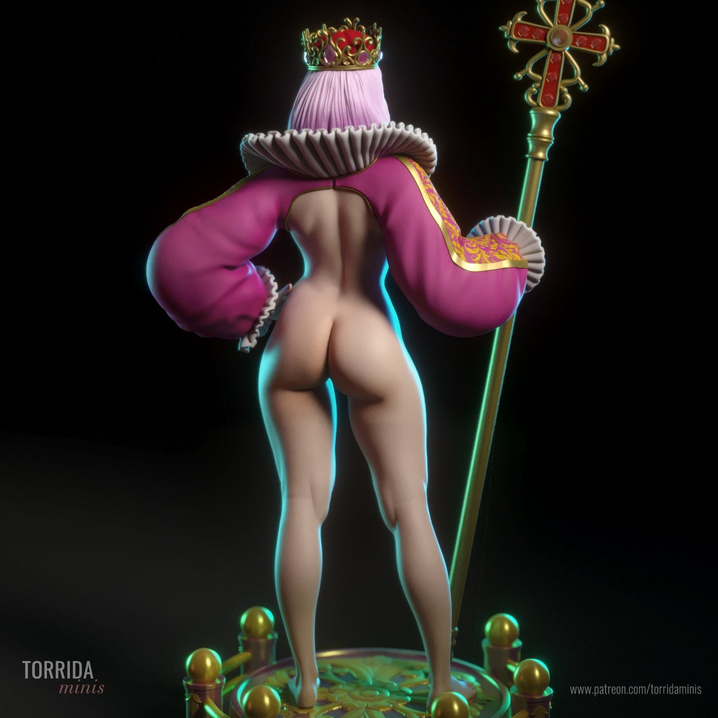 Queen Vanessa - Torrida Minis - Dark Forge Arts