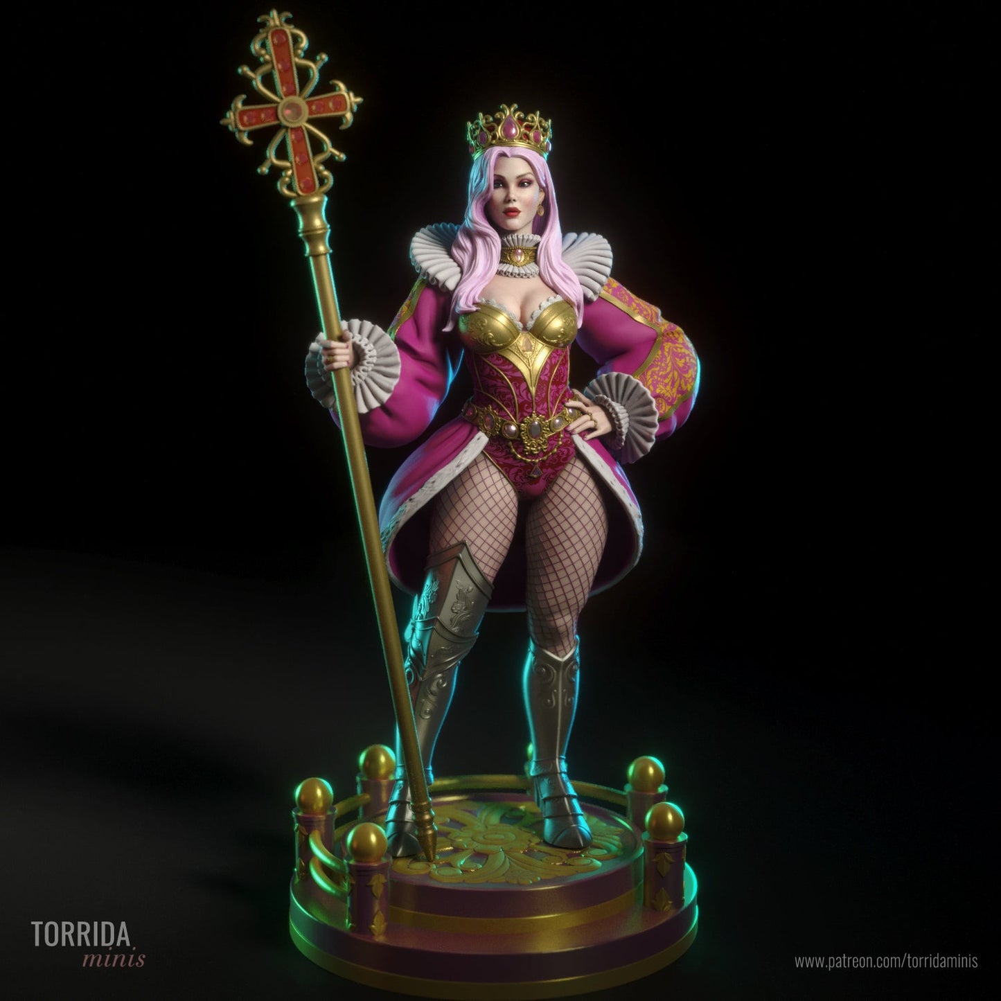 Queen Vanessa - Torrida Minis - Dark Forge Arts