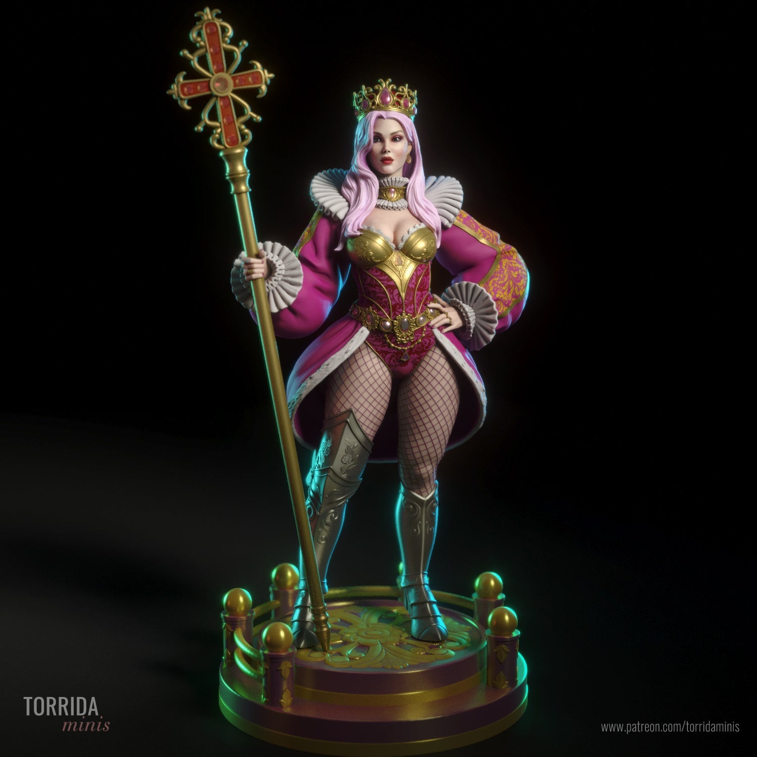 Queen Vanessa - Torrida Minis - Dark Forge Arts
