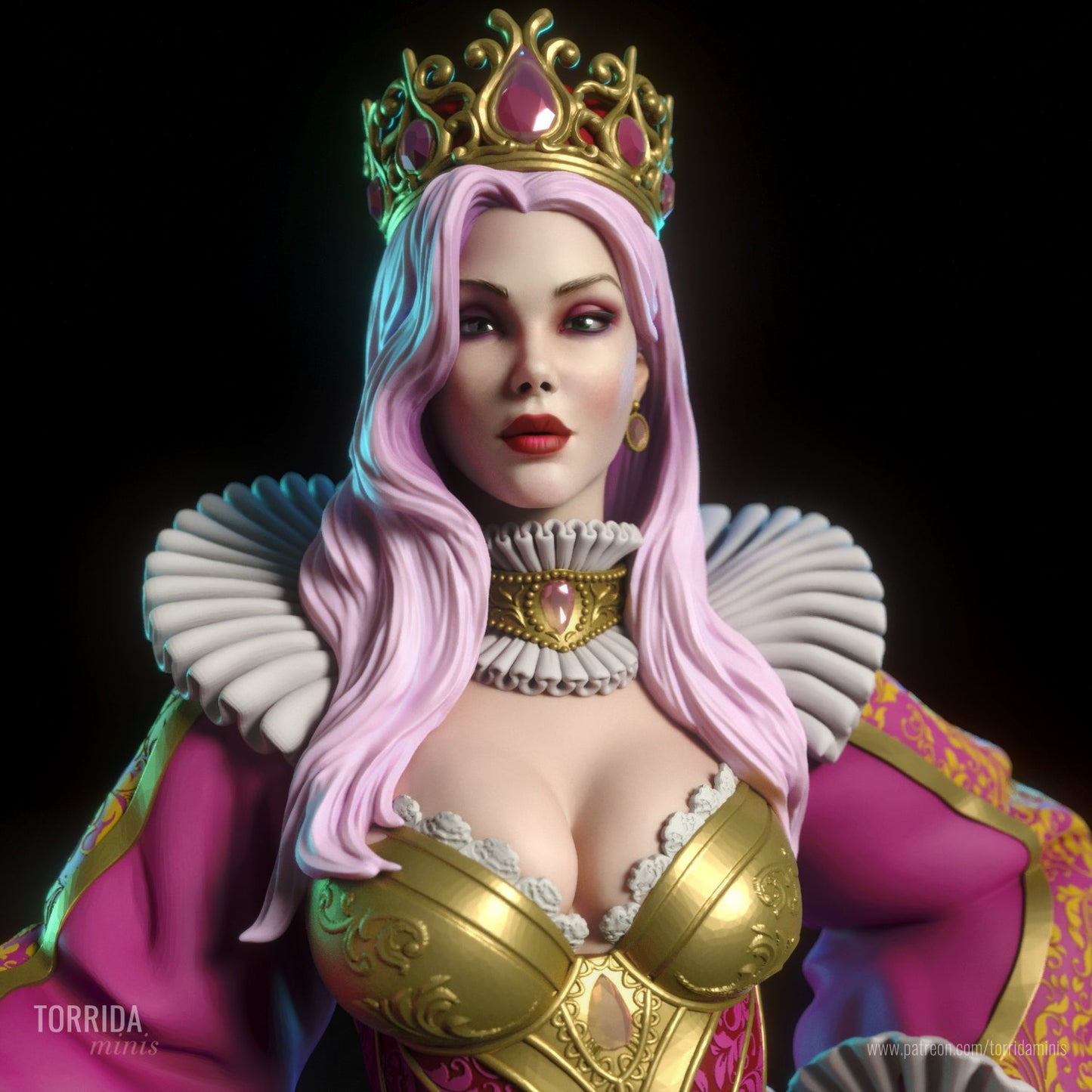 Queen Vanessa - Torrida Minis - Dark Forge Arts