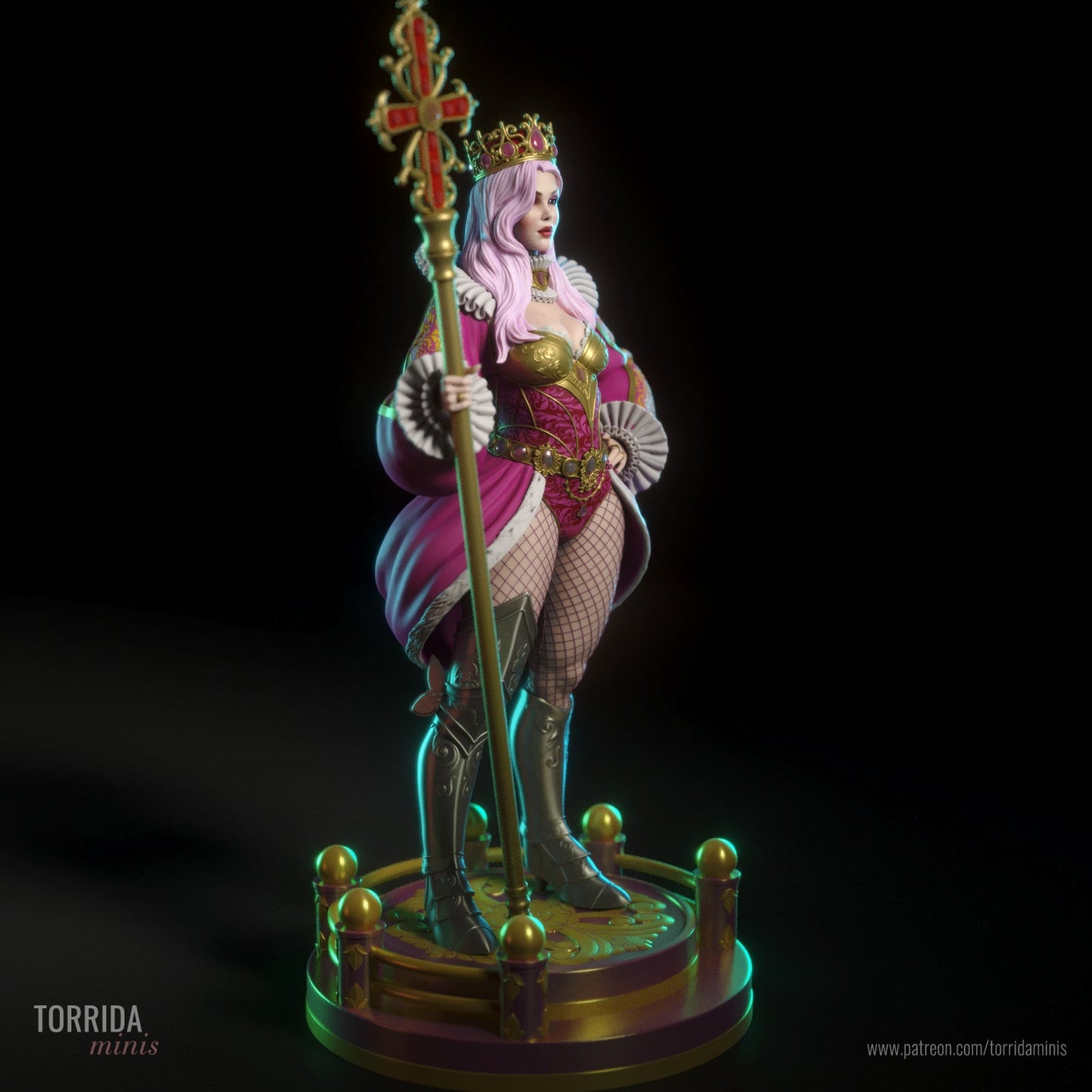 Queen Vanessa - Torrida Minis - Dark Forge Arts