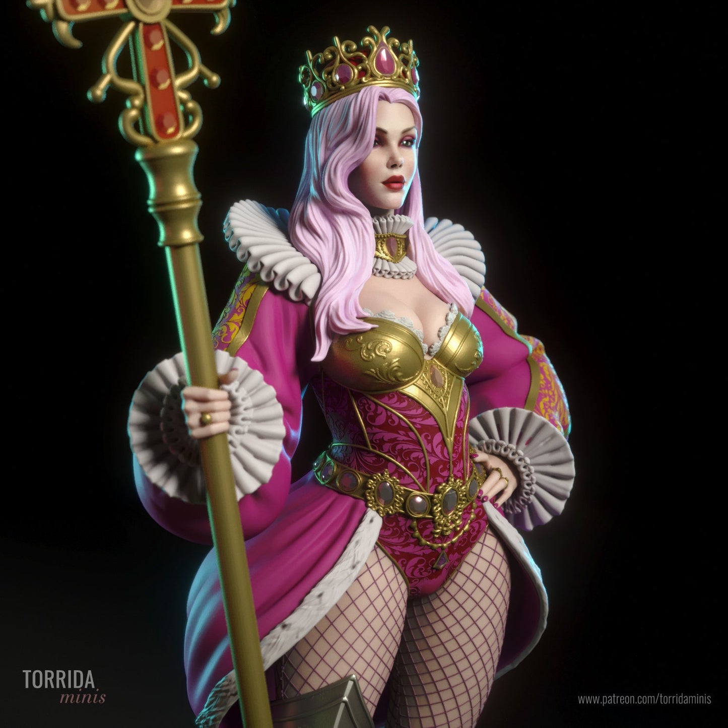 Queen Vanessa - Torrida Minis - Dark Forge Arts