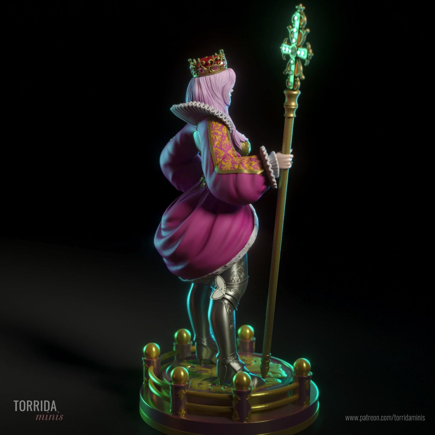 Queen Vanessa - Torrida Minis - Dark Forge Arts