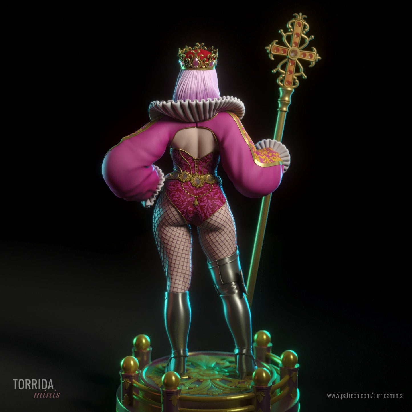 Queen Vanessa - Torrida Minis - Dark Forge Arts