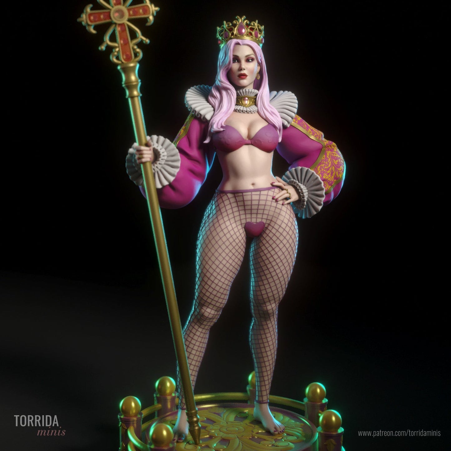 Queen Vanessa - Torrida Minis - Dark Forge Arts