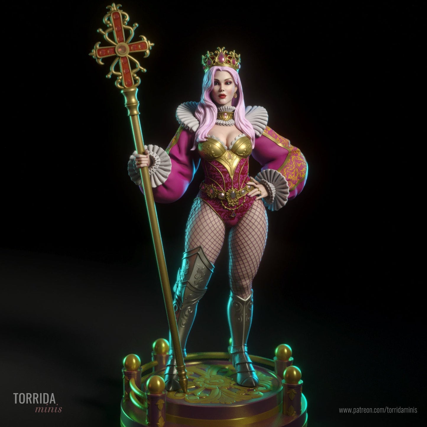 Queen Vanessa - Torrida Minis - Dark Forge Arts