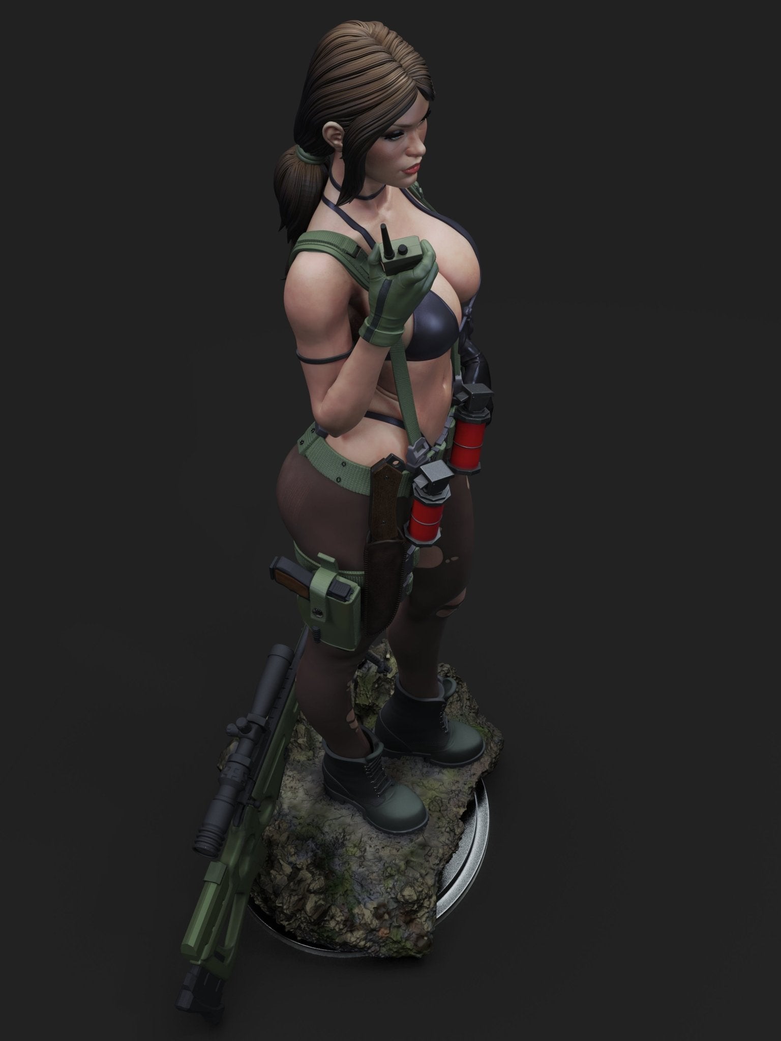 Quiet - Abe3D - Dark Forge Arts
