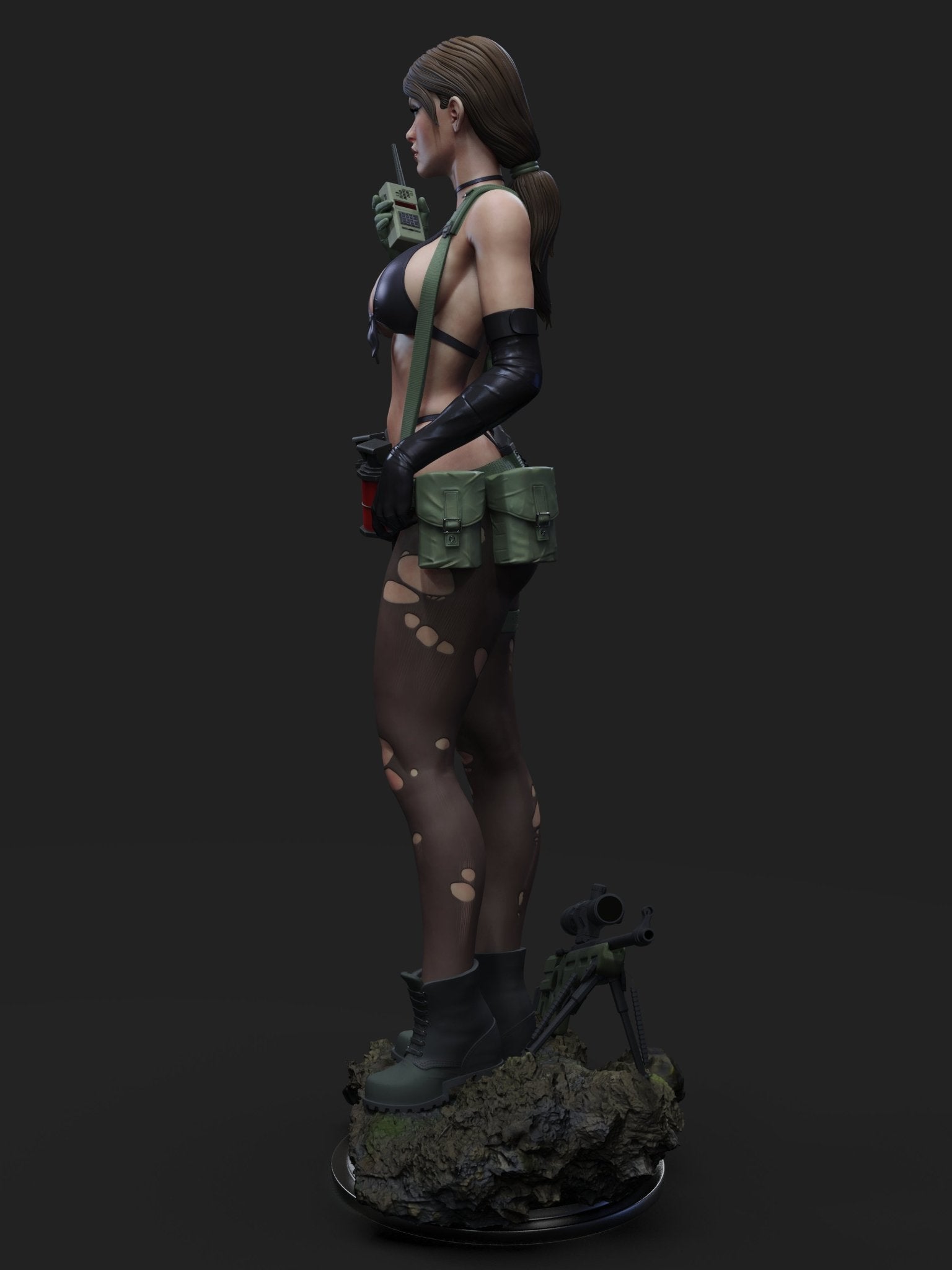 Quiet - Abe3D - Dark Forge Arts