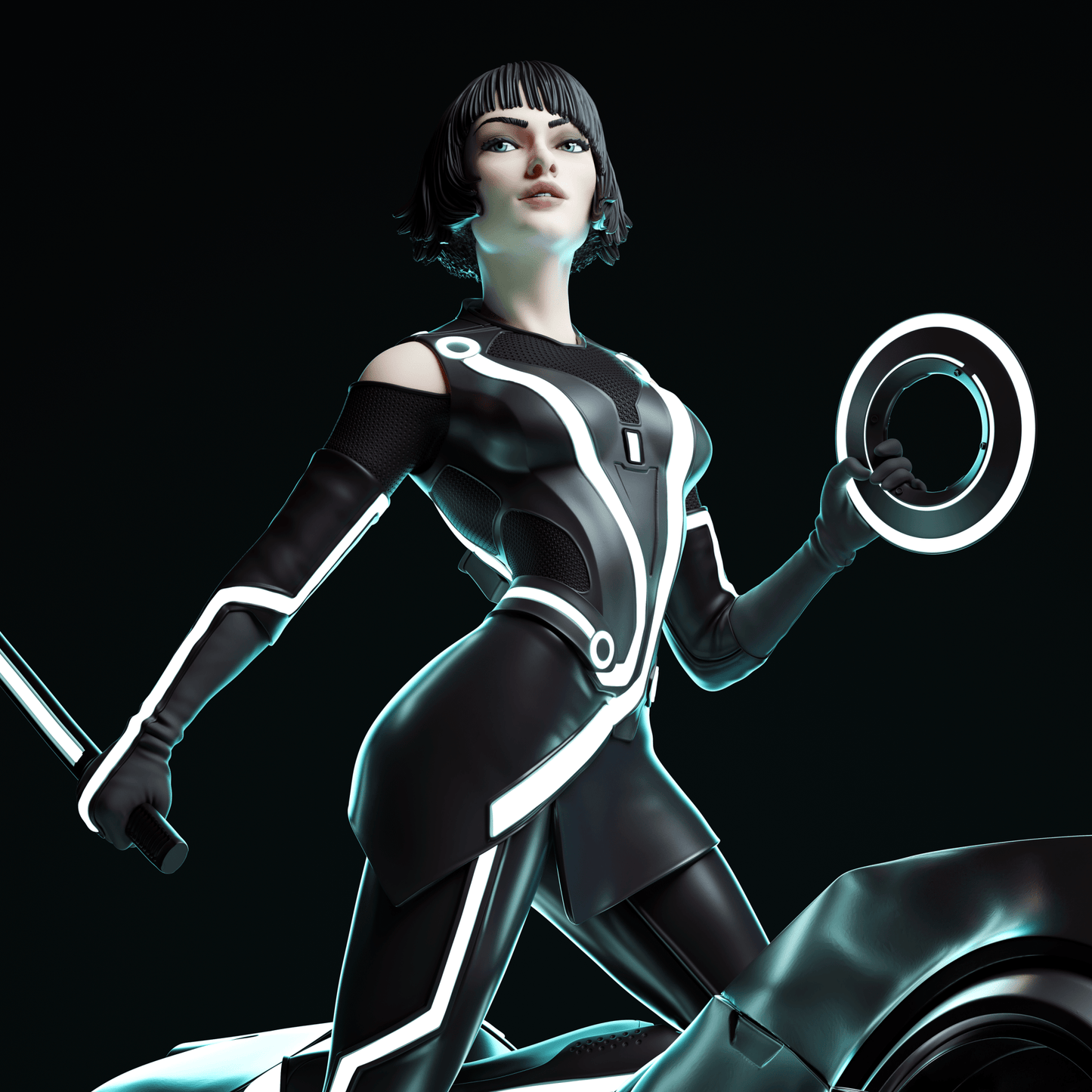 Quorra - CA 3D Studios - Dark Forge Arts