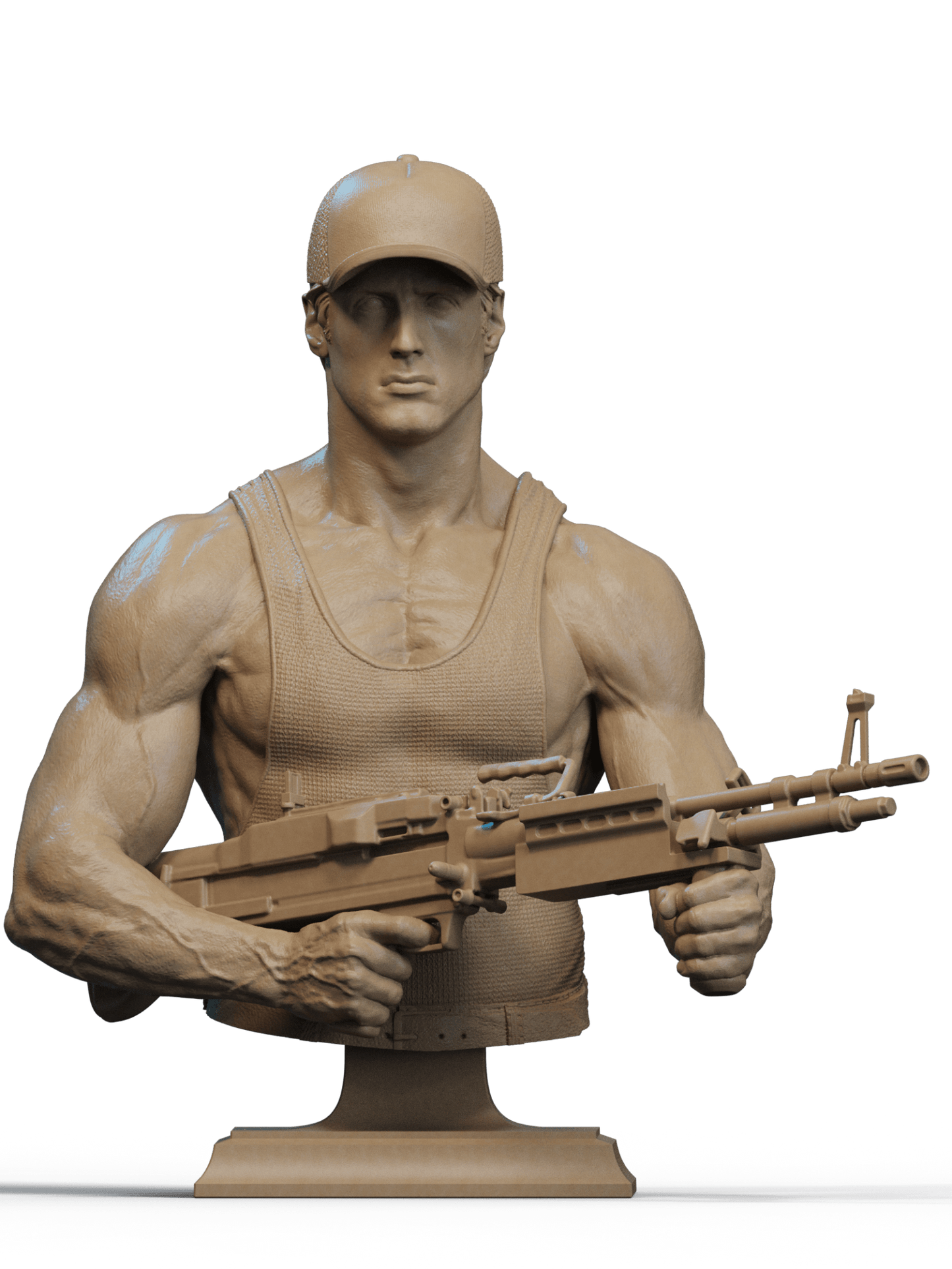 Rambo, Cobra and Hawk - CA 3D Studios - Dark Forge Arts