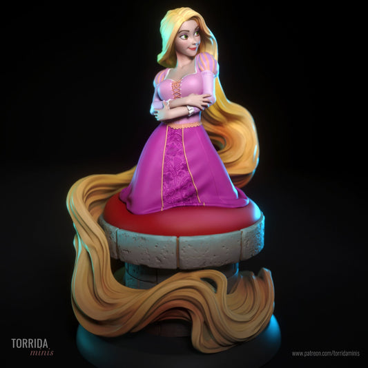 Rapunzel - Torrida Minis - Dark Forge Arts