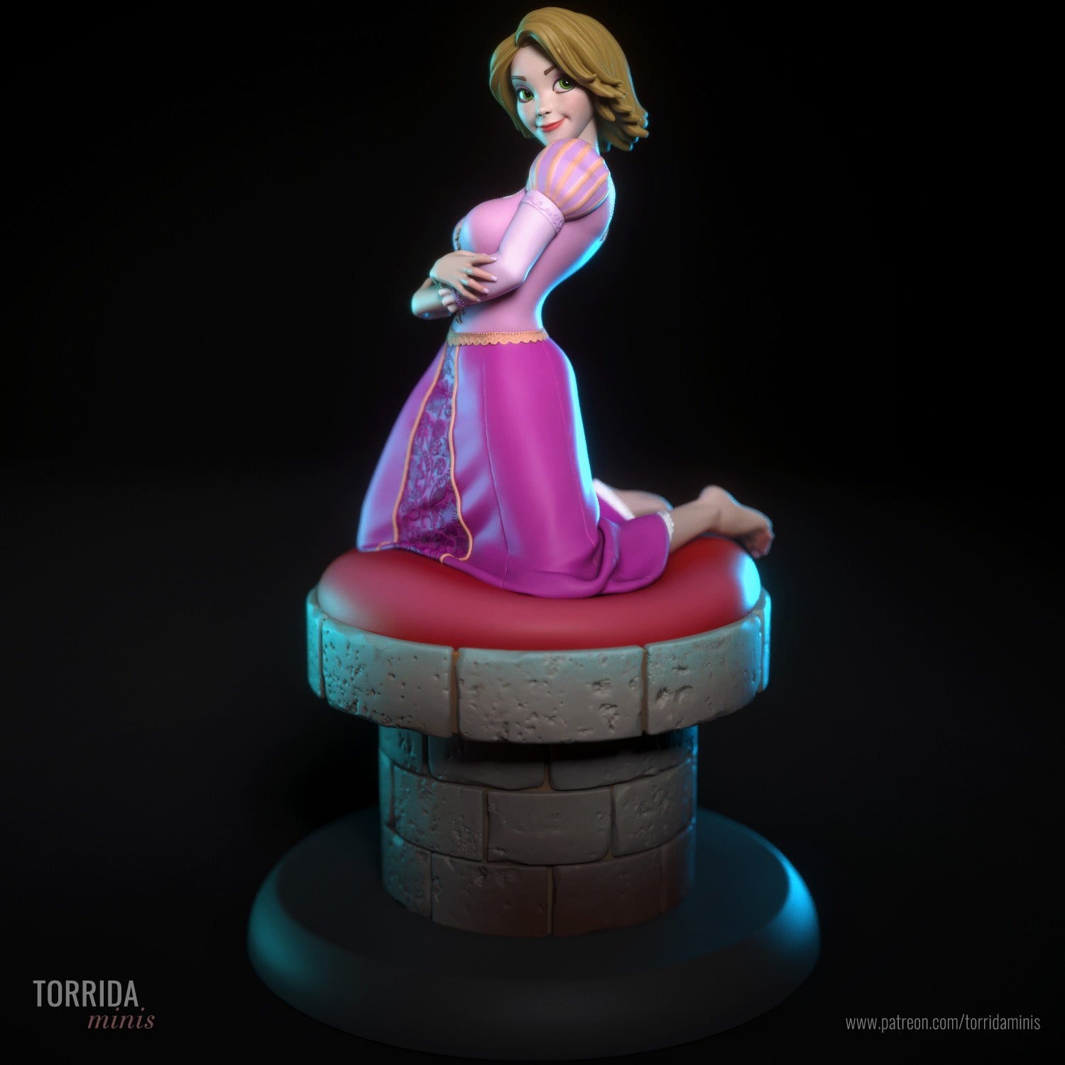 Rapunzel - Torrida Minis - Dark Forge Arts