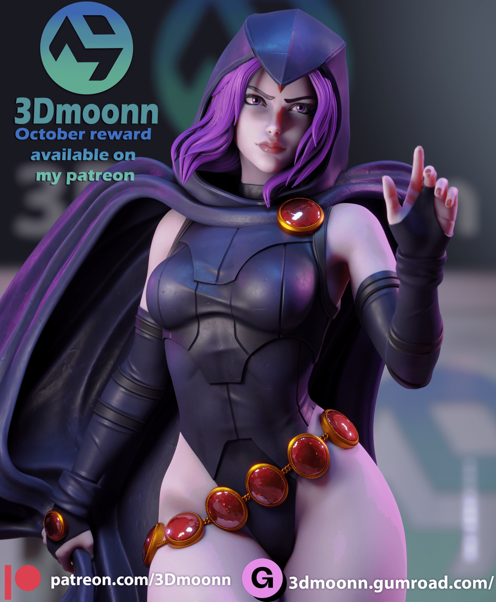 Raven - 3DMoonn - Dark Forge Arts
