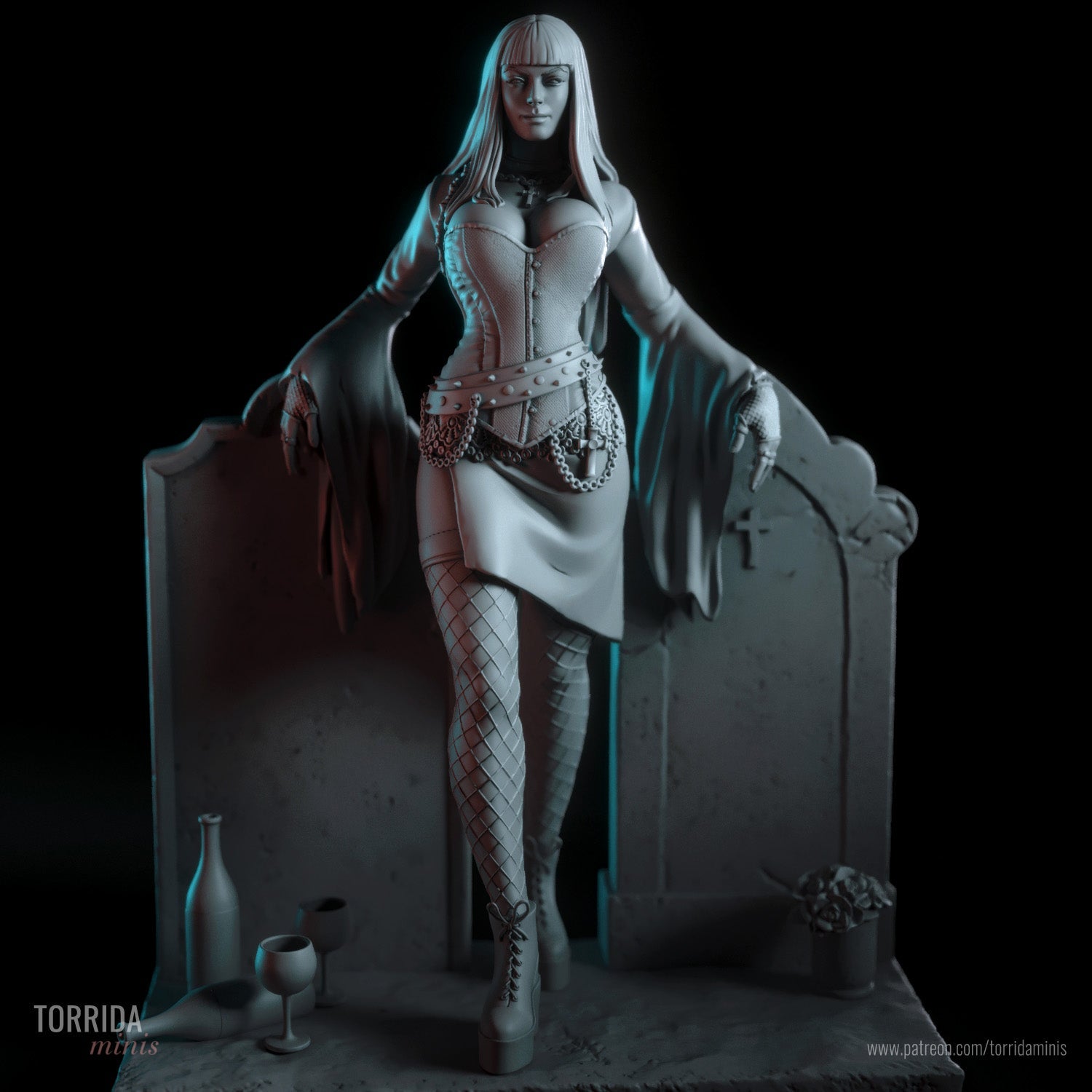 Raven - Torrida Minis - Dark Forge Arts