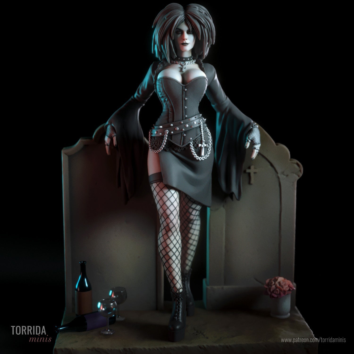 Raven - Torrida Minis - Dark Forge Arts