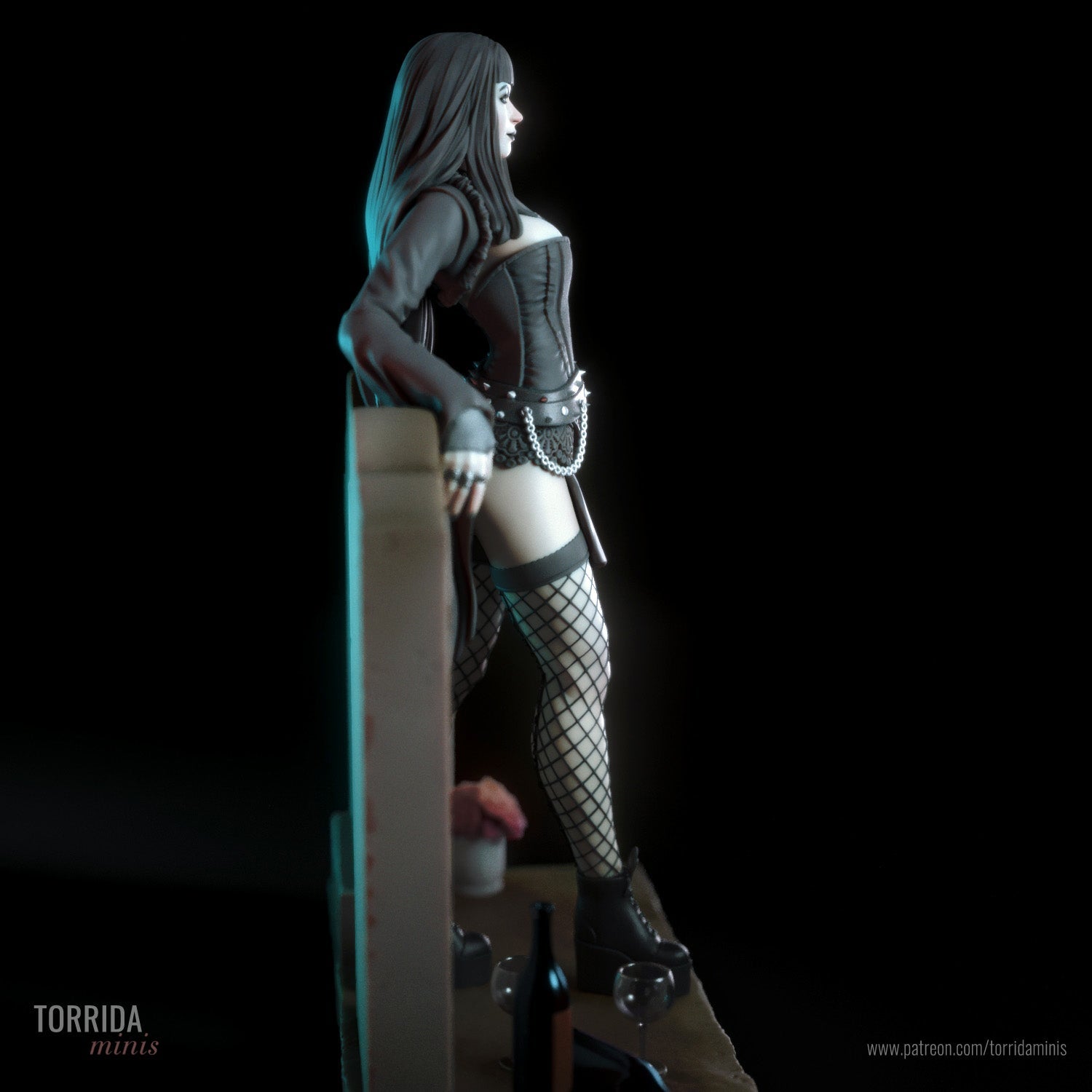 Raven - Torrida Minis - Dark Forge Arts