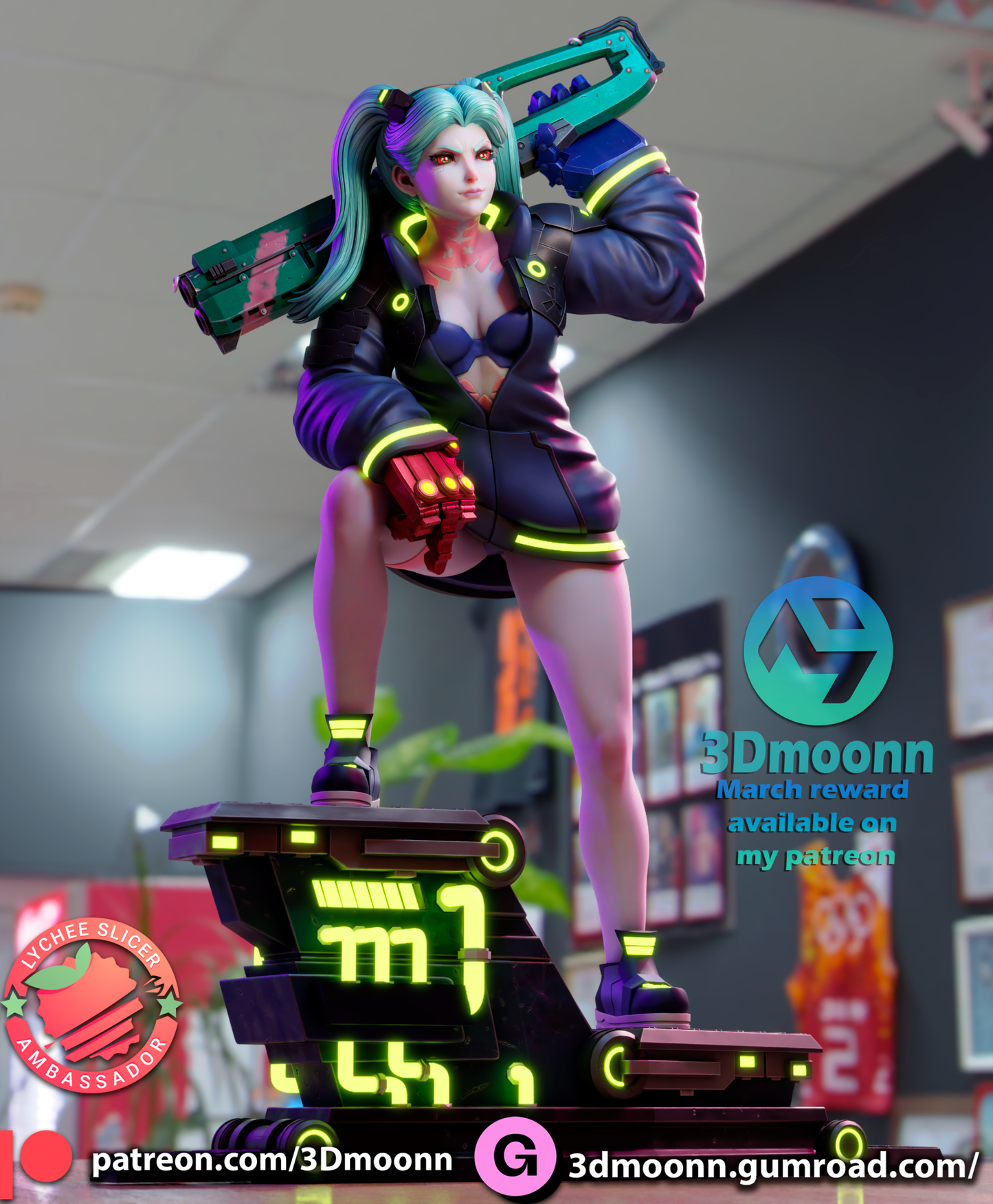 Rebecca - 3DMoonn - Dark Forge Arts