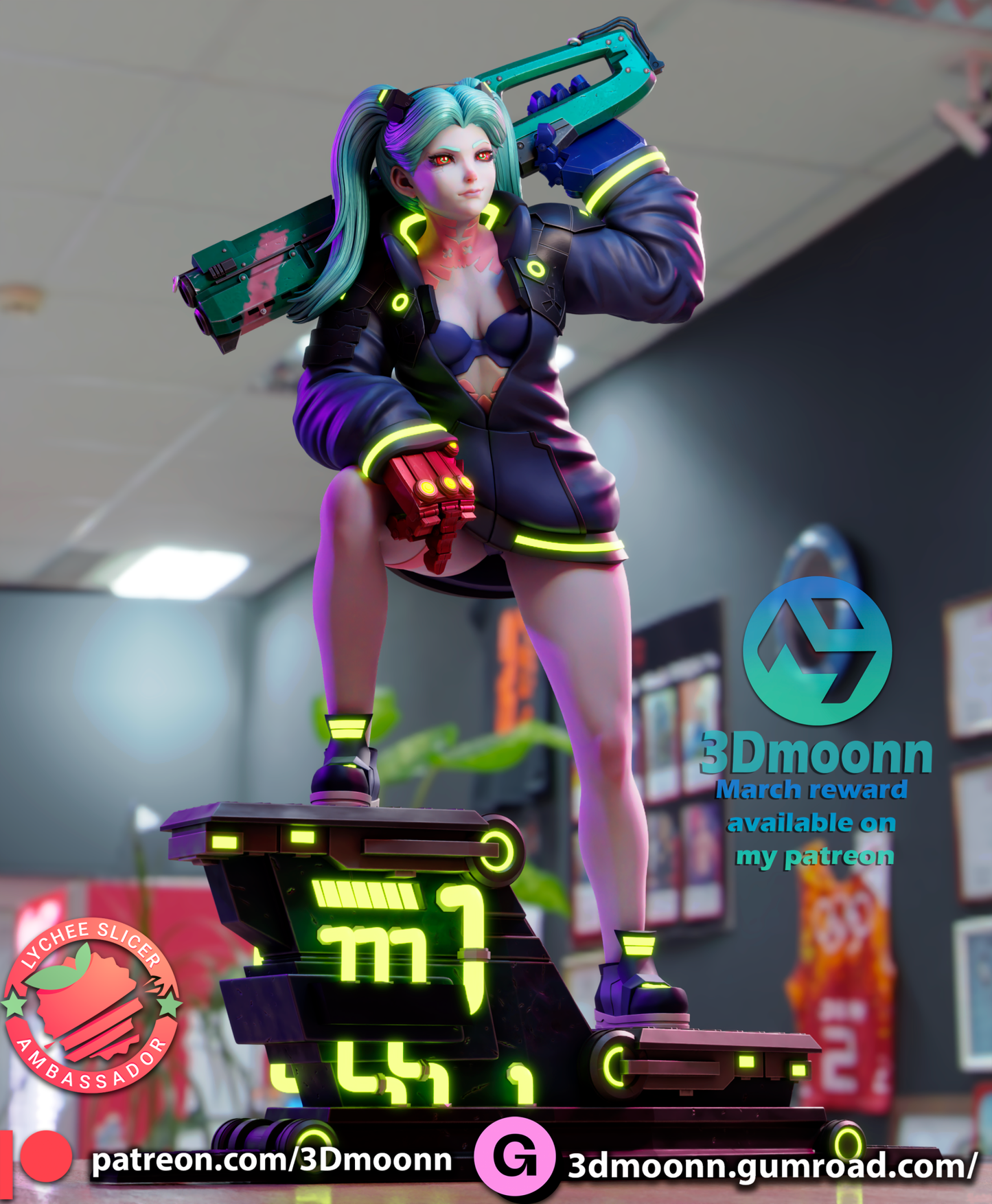 Rebecca - 3DMoonn - Dark Forge Arts
