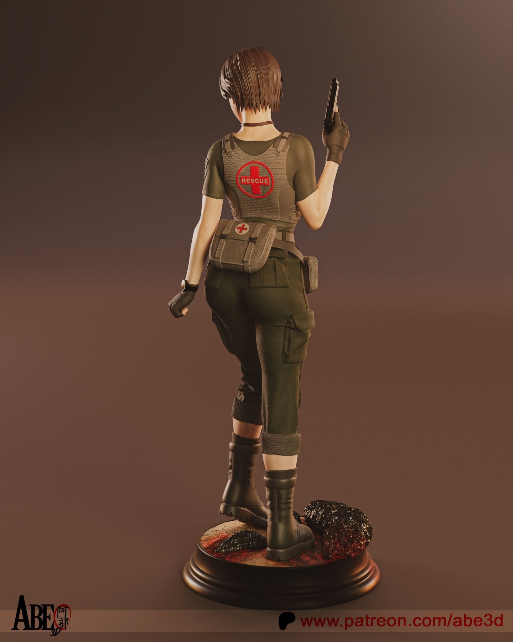Rebecca Chambers - Abe3D - Dark Forge Arts