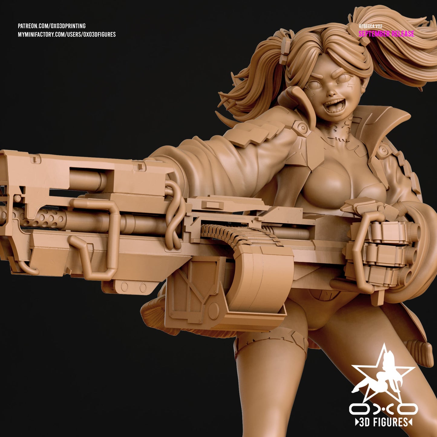 Rebecca V2 - OXO3D - Dark Forge Arts