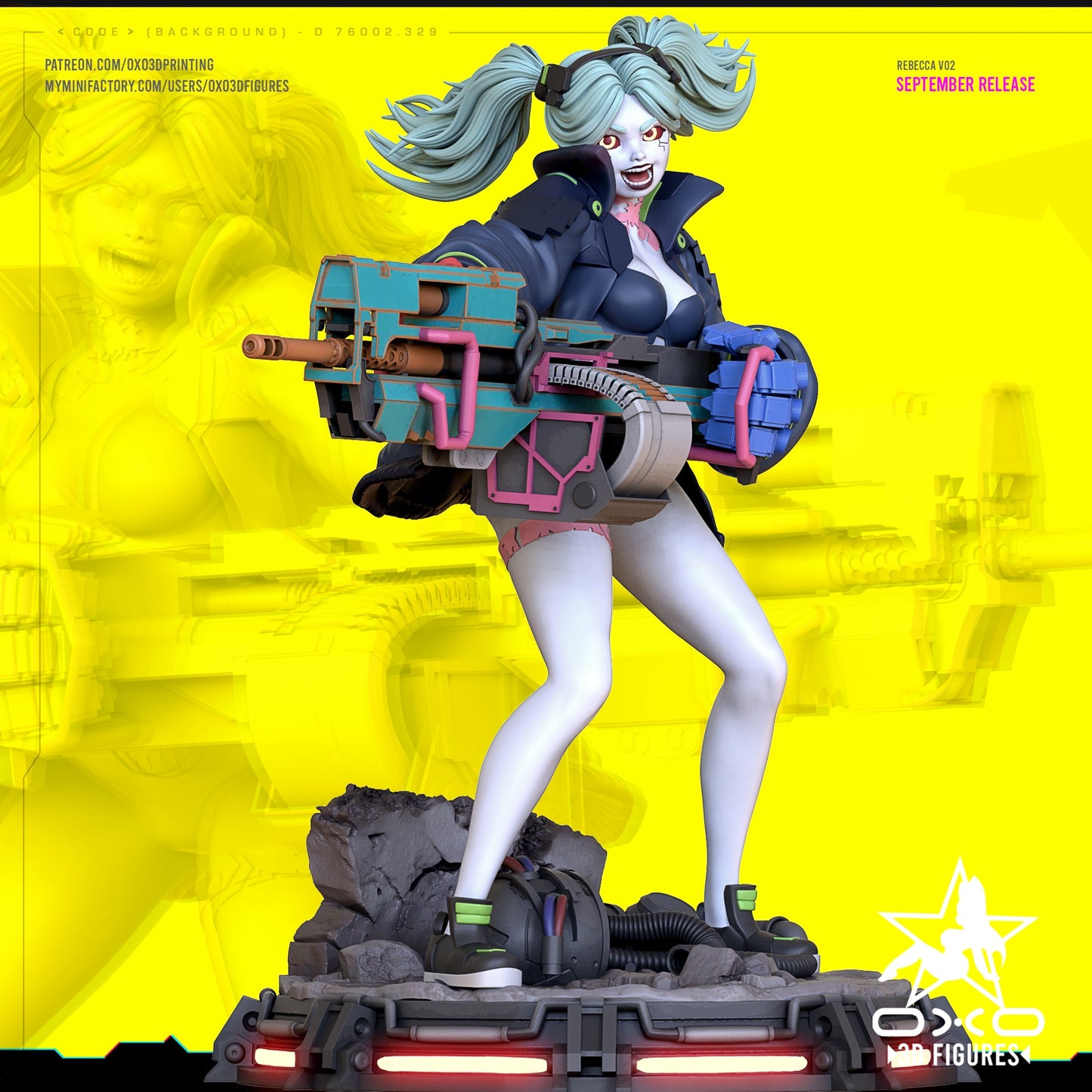 Rebecca V2 - OXO3D - Dark Forge Arts