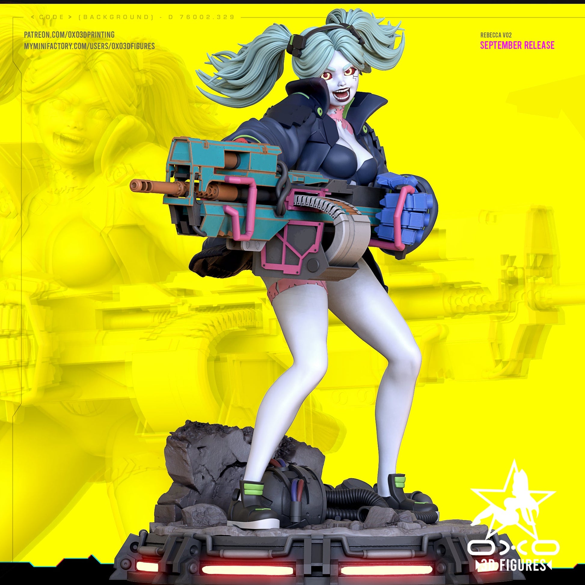 Rebecca V2 - OXO3D - Dark Forge Arts