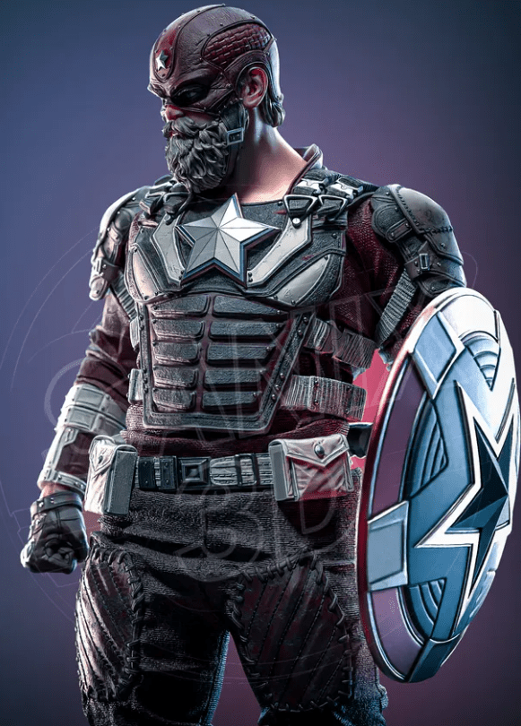 Red Guardian - Sanix3D - Dark Forge Arts