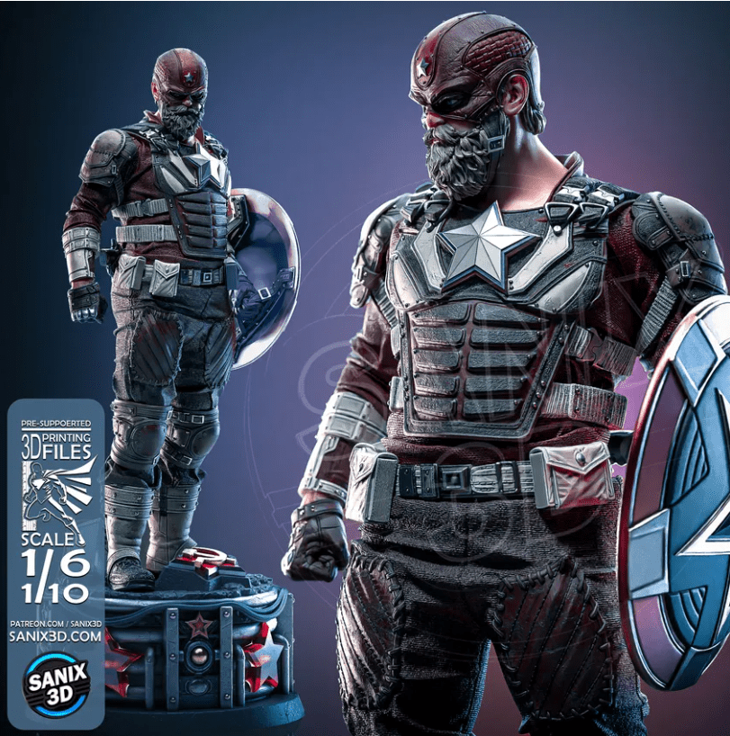 Red Guardian - Sanix3D - Dark Forge Arts