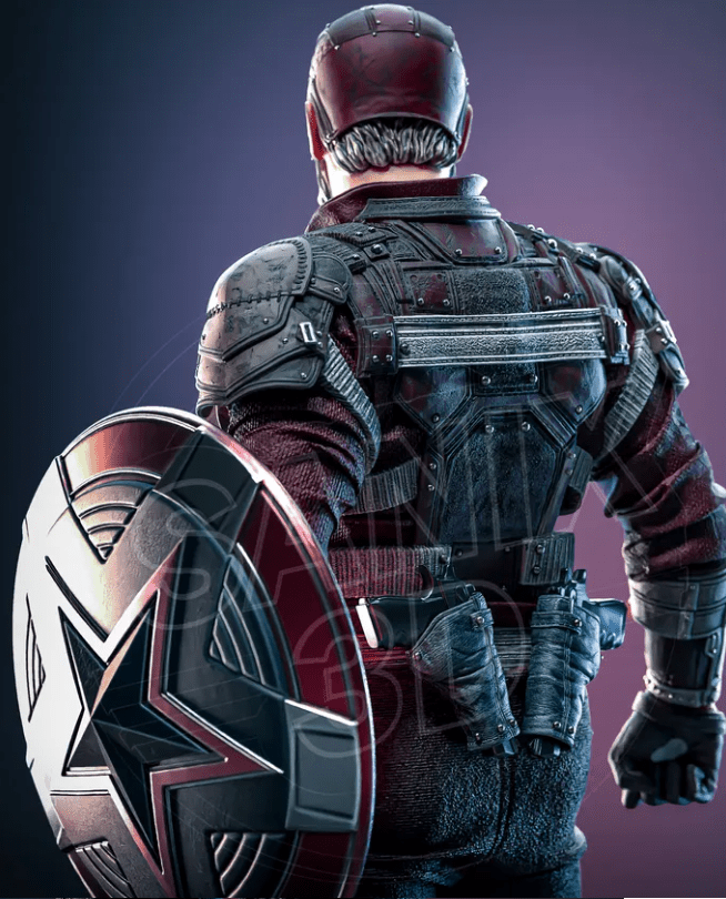 Red Guardian - Sanix3D - Dark Forge Arts