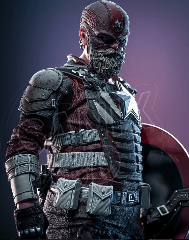Red Guardian - Sanix3D - Dark Forge Arts