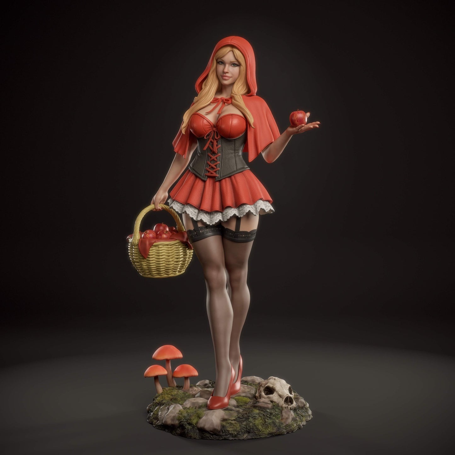 Red Riding Hood - Abe3D - Dark Forge Arts