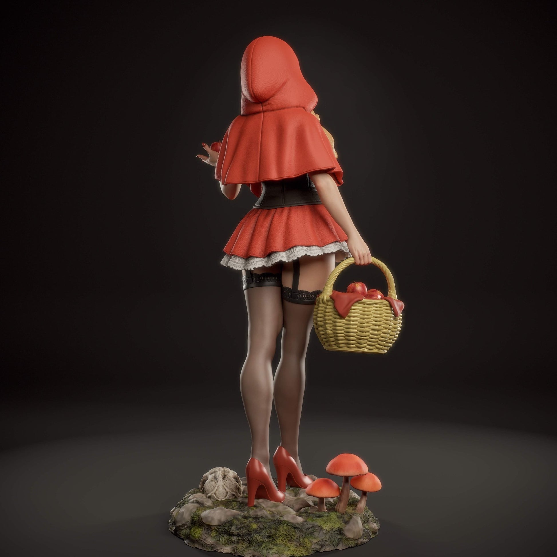 Red Riding Hood - Abe3D - Dark Forge Arts
