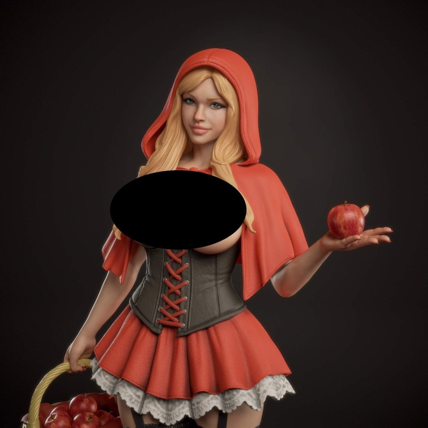 Red Riding Hood - Abe3D - Dark Forge Arts