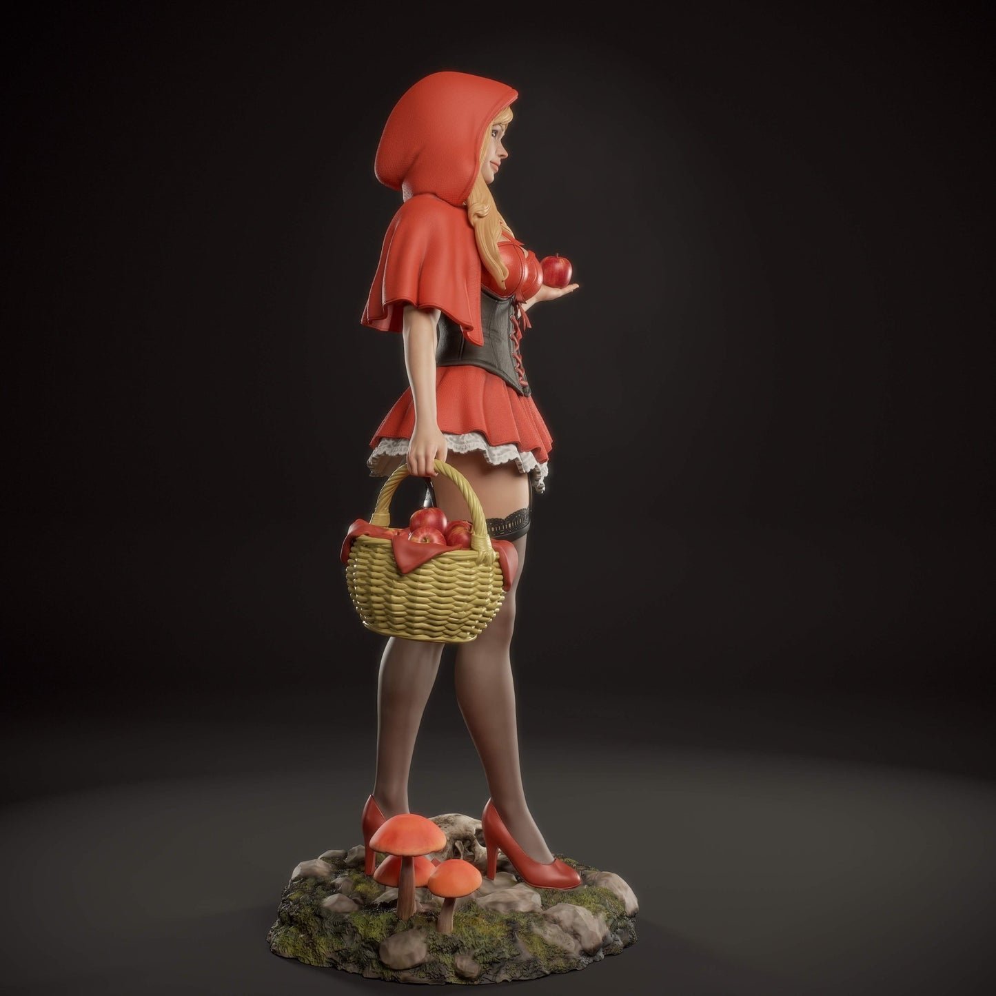 Red Riding Hood - Abe3D - Dark Forge Arts