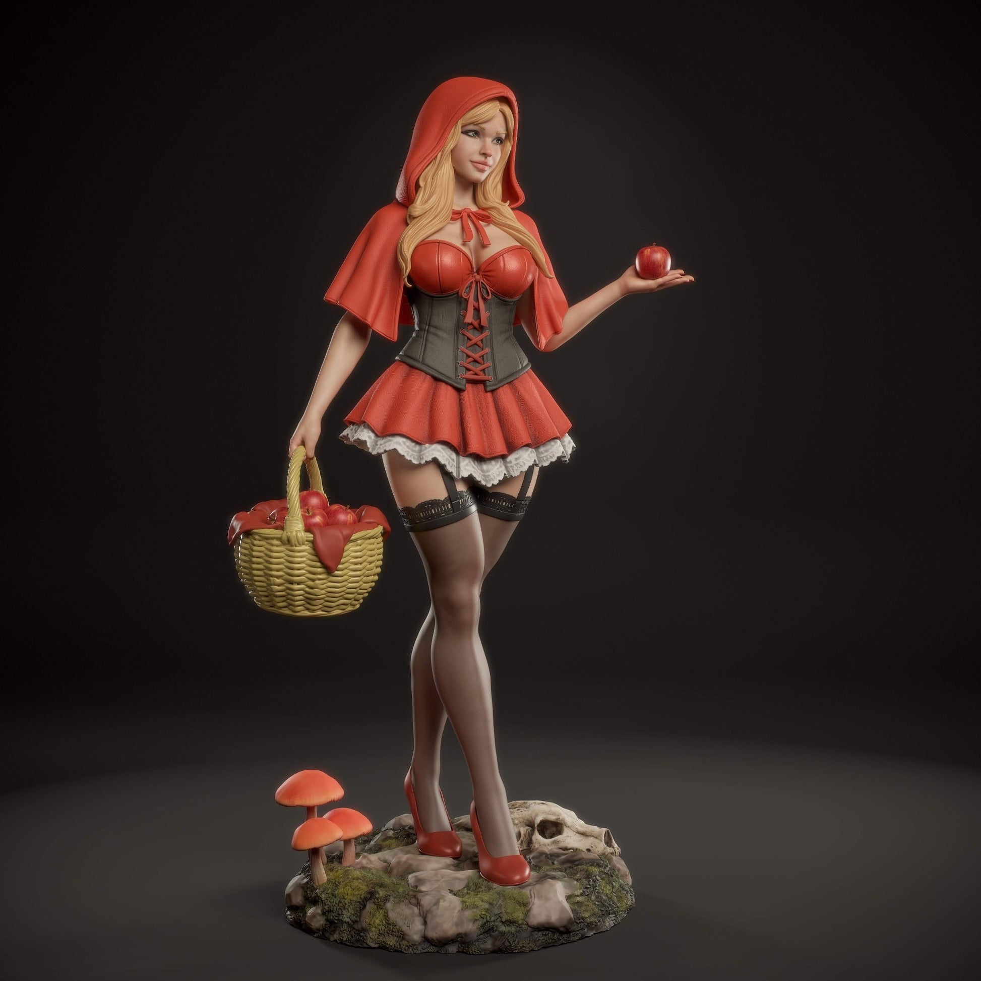 Red Riding Hood - Abe3D - Dark Forge Arts