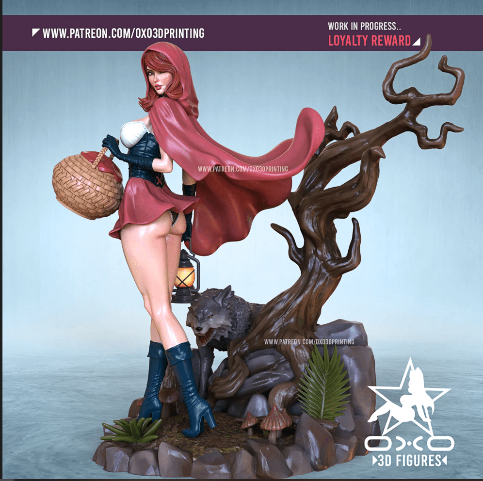 Red Riding Hood - OXO3D - Dark Forge Arts
