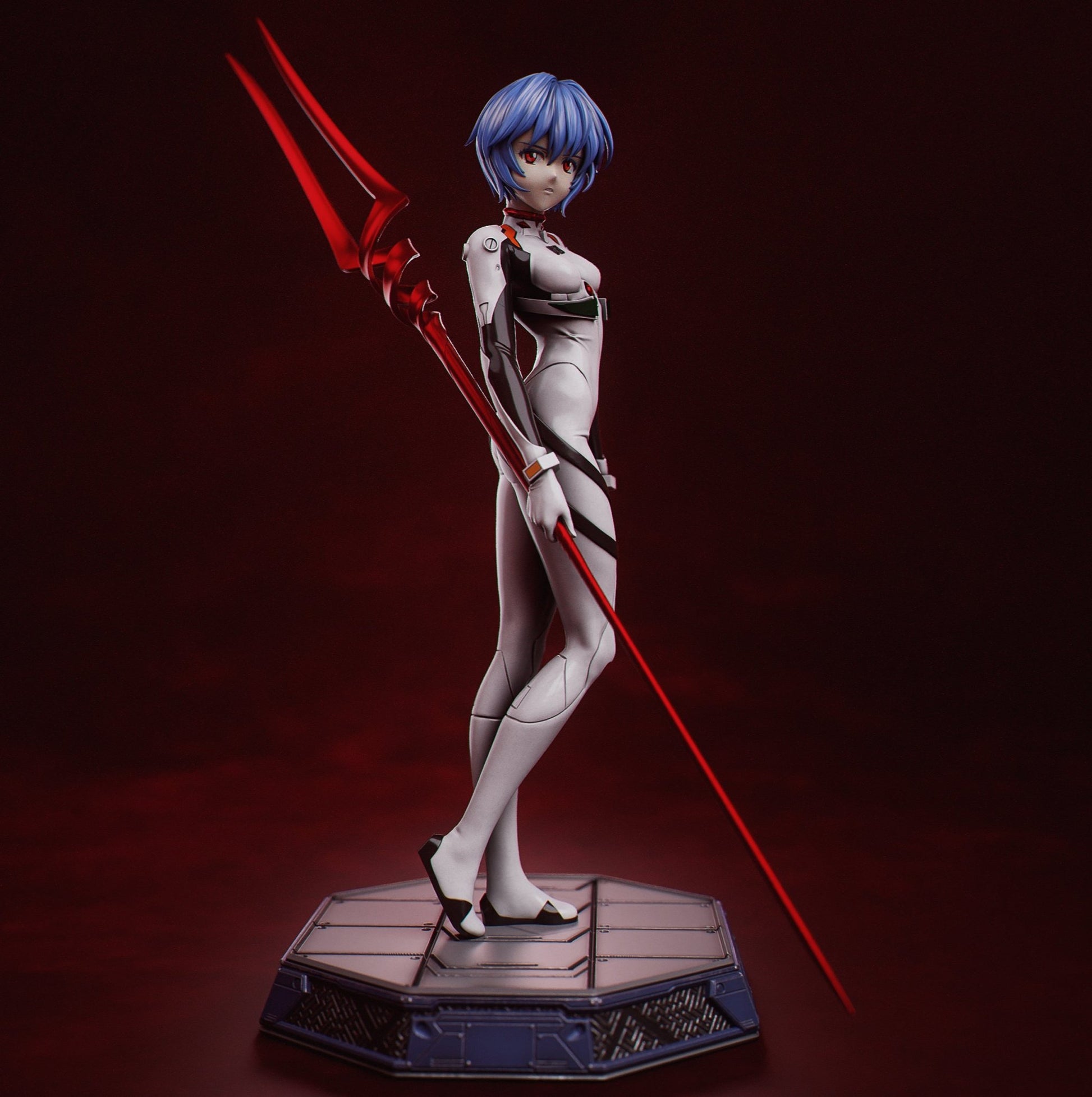 Rei Ayanami - CA 3D Studios - Dark Forge Arts