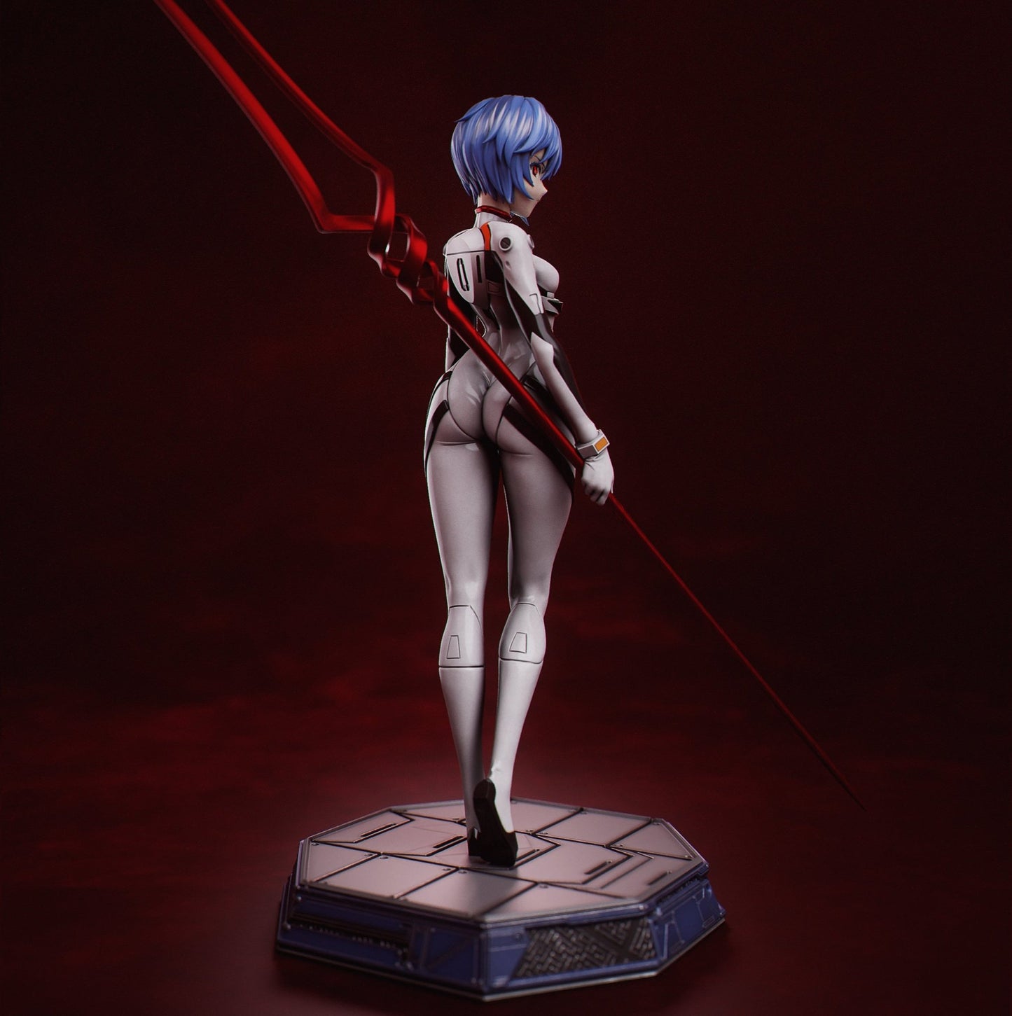 Rei Ayanami - CA 3D Studios - Dark Forge Arts