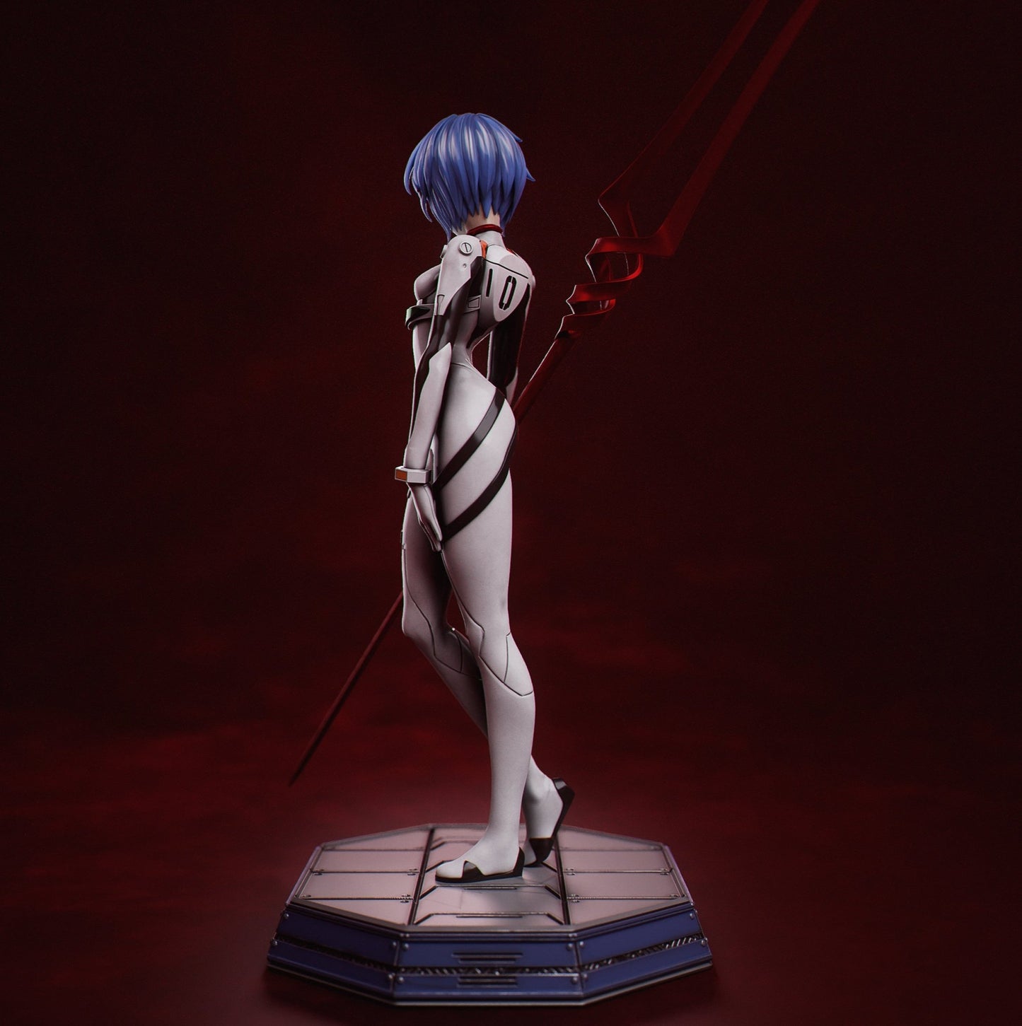 Rei Ayanami - CA 3D Studios - Dark Forge Arts