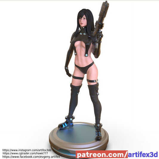 Reika Shimohira Gantz - Artifex3D - Dark Forge Arts
