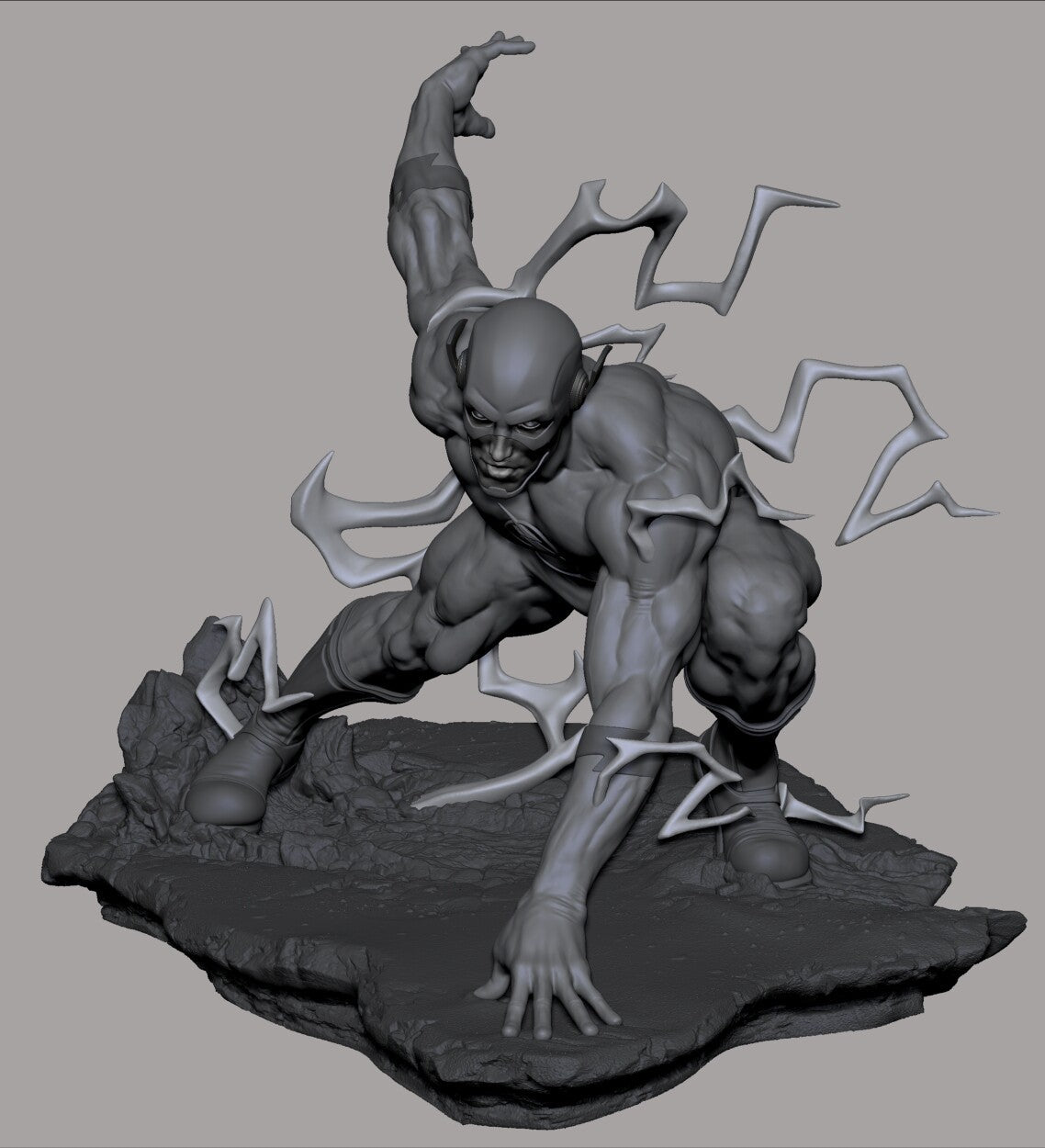Reverse Flash - CA 3D Studios - Dark Forge Arts