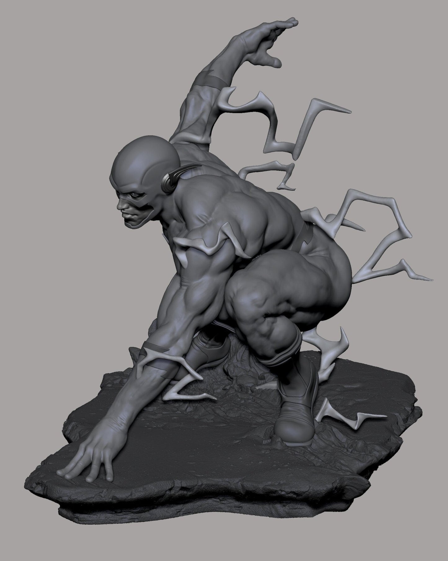 Reverse Flash - CA 3D Studios - Dark Forge Arts