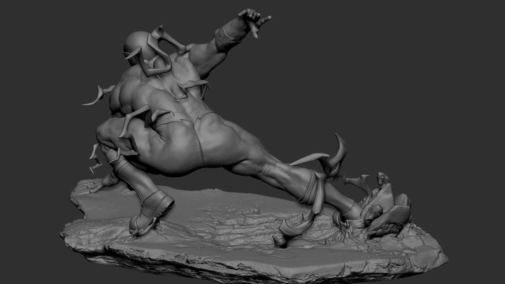 Reverse Flash - CA 3D Studios - Dark Forge Arts