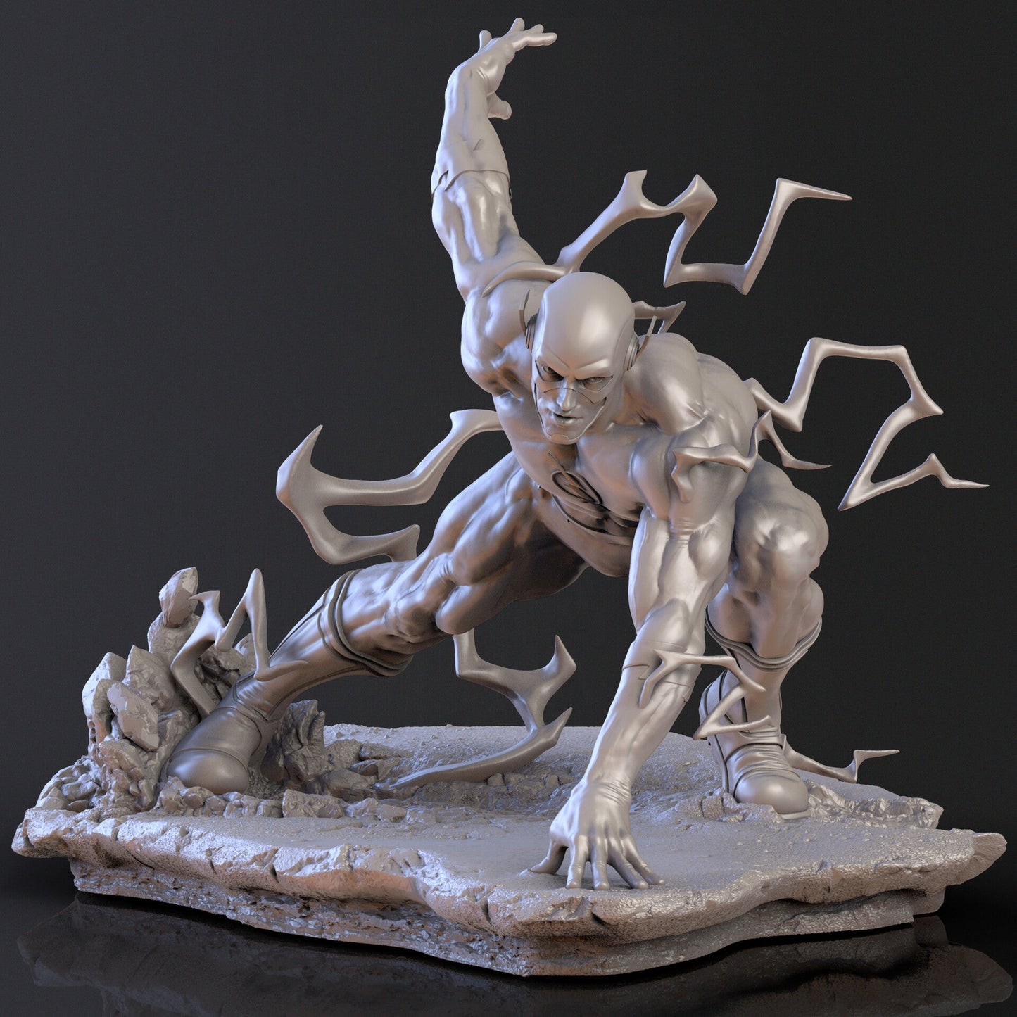 Reverse Flash - CA 3D Studios - Dark Forge Arts