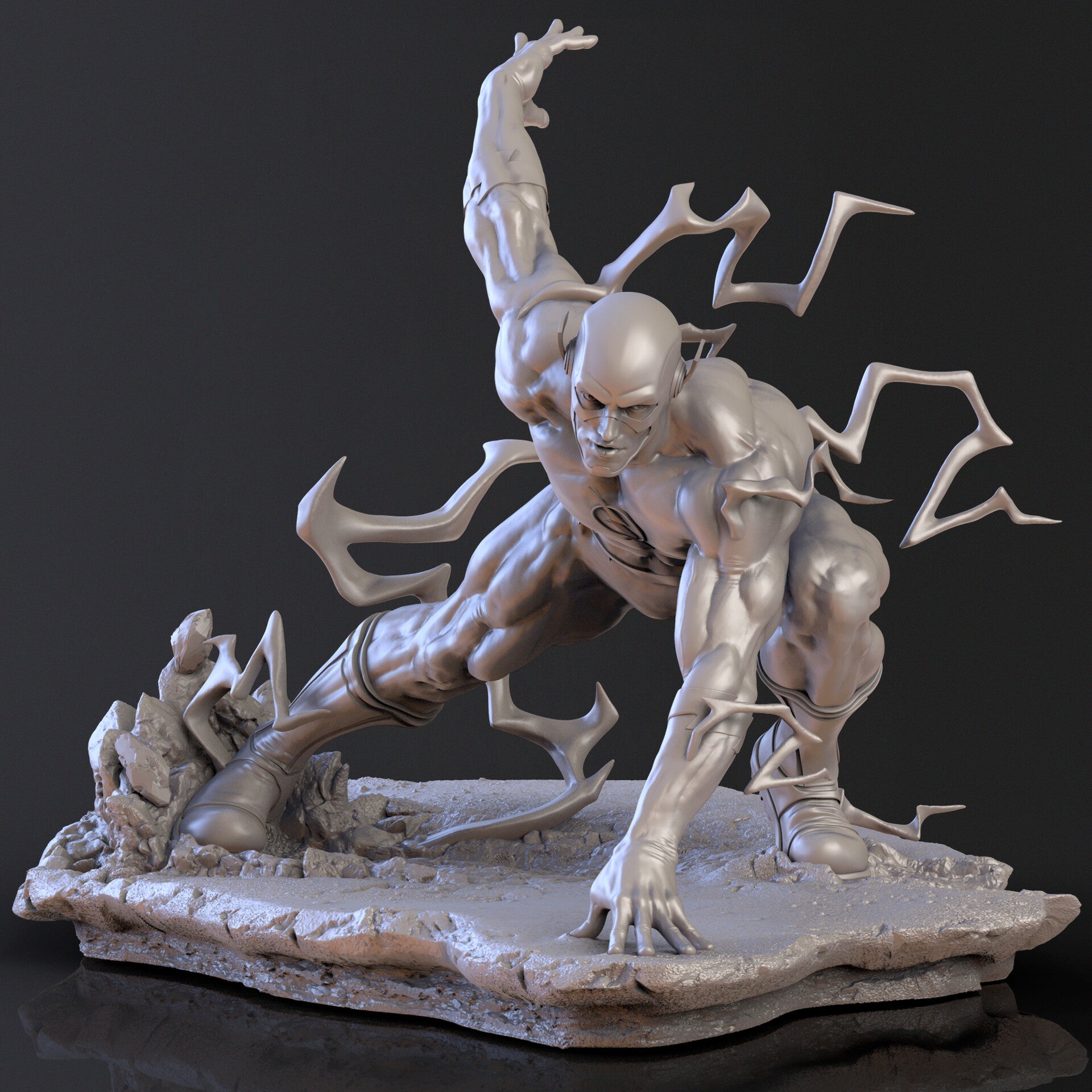 Reverse Flash - CA 3D Studios - Dark Forge Arts