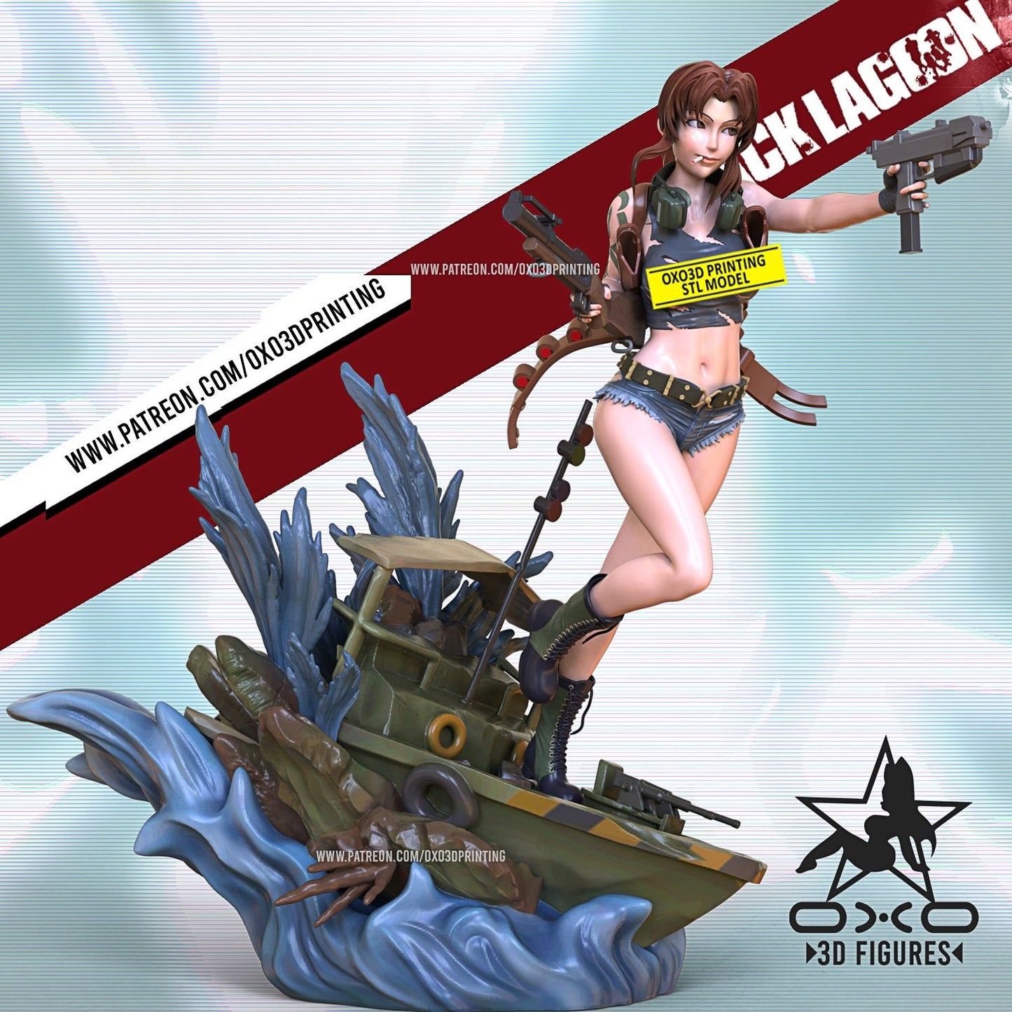 Revy - OXO3D - Dark Forge Arts