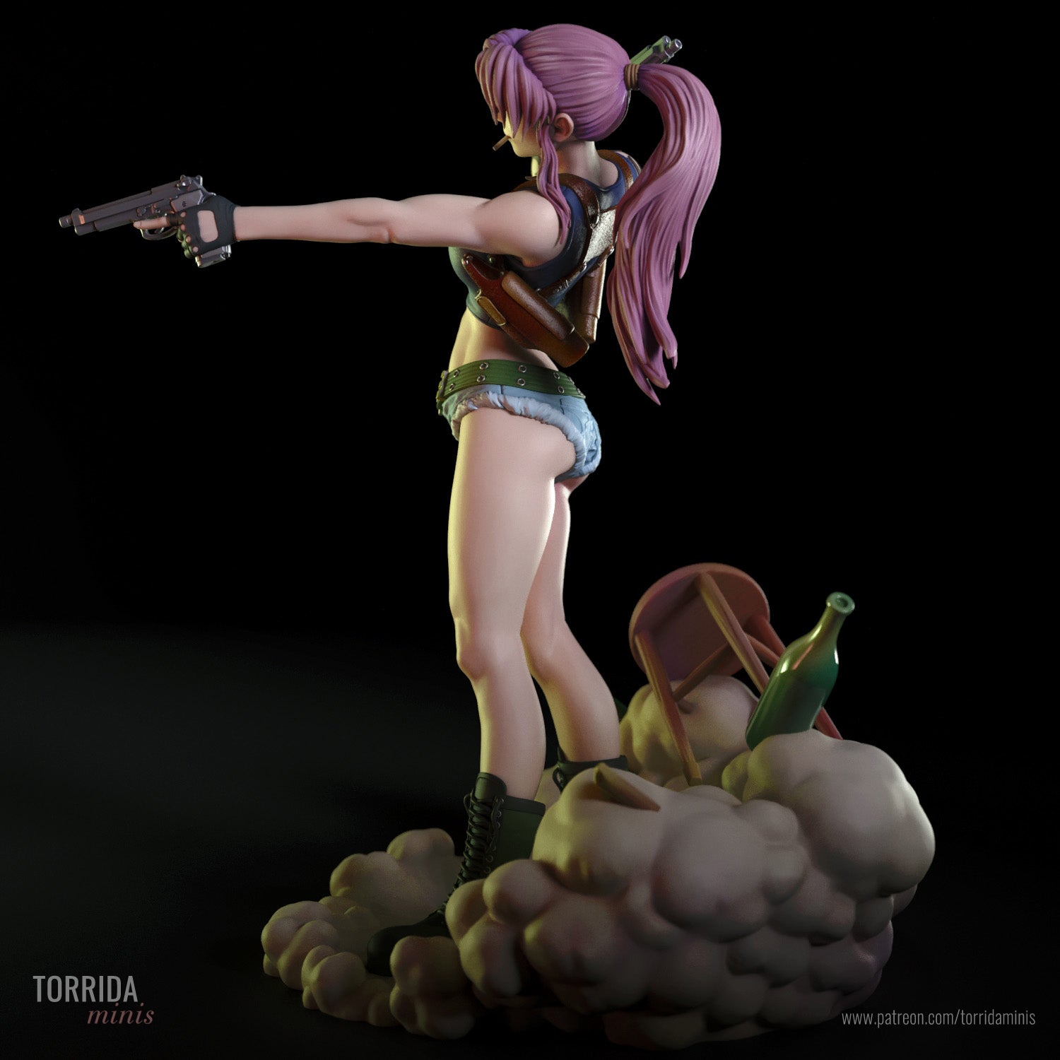 Revy - Torrida Minis - Dark Forge Arts