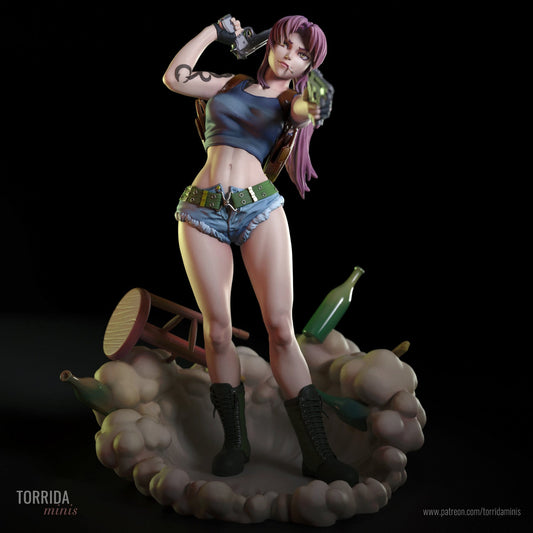 Revy - Torrida Minis - Dark Forge Arts